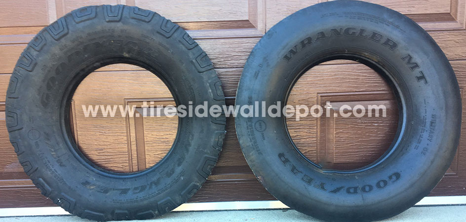 100% Nylon, Bias Ply Hummer-Tire Sidewalls