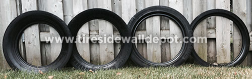 100% Nylon, Bias Ply Solid Passenger Car Tire Sidewalls