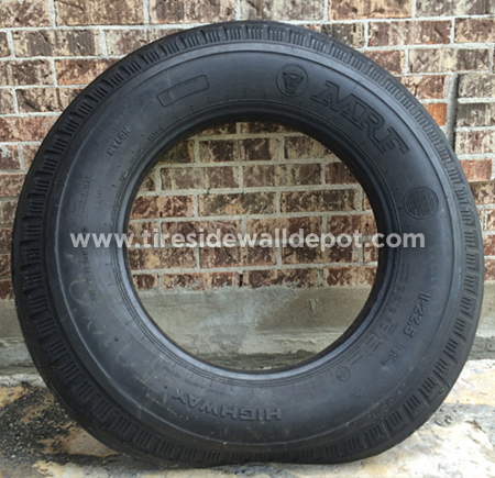 100% Nylon, Bias Ply Solid Primo Truck-Tire Sidewalls