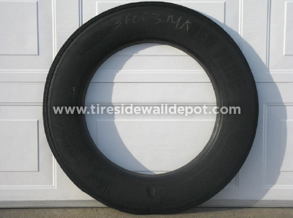 100% Nylon, Bias Ply Solid Regular Truck-Tire Sidewalls